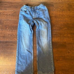 Boys cat and jack jeans adjustable waist size 8